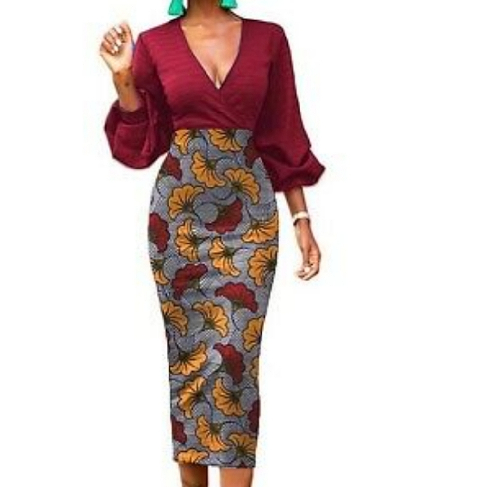 African Dashiki casual.